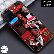 SUMBER CASE OPPO A54 2D - Casing OPPO A54 2D Terbaru SUMBER CASE [ Spiderman  ] Silikon OPPO A54 - C