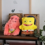JAMXUN Fuggler Spongebob Squarepants Patrick Star Series Plush Toys Little Monsters Funny Ugly Monst