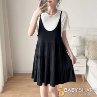 Modal Thin Shoulder Sling Dress Maternity BabyShare Fashion [J3L017E2R]
