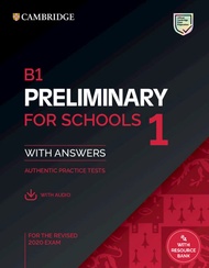 Sách B1 Preliminary For Schools 1 For The Revised 2020 Exam Students Book With Answers