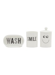 ANYA HINDMARCH EYES FINE BONE CHINA BATHROOM SET