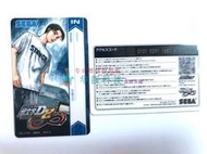 電玩配件sega世嘉頭文字D8遊戲卡 頭文字D8車卡頭8卡 原裝空白卡資料卡