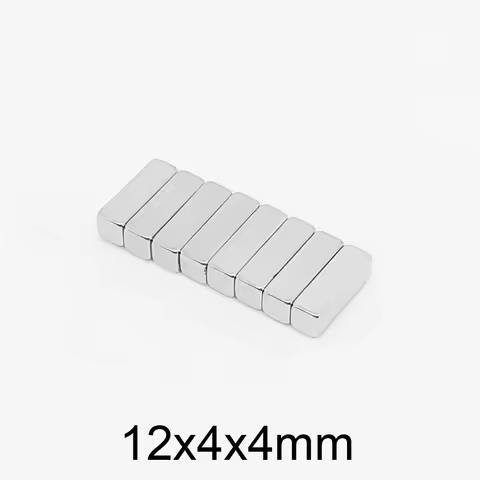 12x4x4 Small Powerful Magnets Strong Block Magnets For Fridge, DIY, Building, Scientific, Craft, Edu