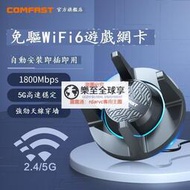 樂至✨【WiFi6網卡】COMFAST 959AX免驅動千兆USB雙頻WIFI6無線網卡臺式機wifi接收器筆記本