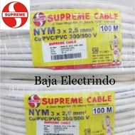 Nym Power Cable 3x2.5mm SUPREME @100meter NYM 3X2.5 3X2.5 3x2.5mm SUPREME