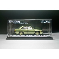 Hot wheels Proton Saga Custom made millennium green jade