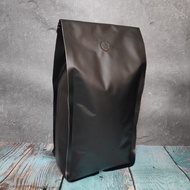 Quadseal Black Gusset Packaging 1 KG | 1000GR Aluminum Gusset Coffee Packaging Coffee Filter Bag