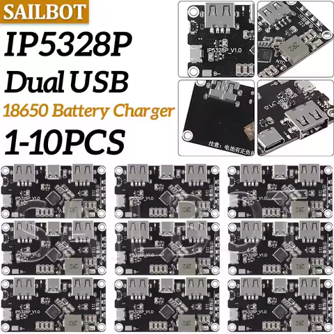 IP5328P Charging Po Bidirectional Fast Charge Switch Module Of The Mobile Motherboard Power 3.7V Boo