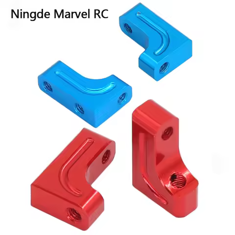 2Pcs Metal Servo Bracket Servo Fixing Bracket Suitable for Tamiya 1/10 RC Car TT02 XV01 TB03 TT-02 X