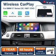 Wireless CarPlay Android Auto Decoder for BMW 5 Series F10/F11/F07 7-Series F01/F02/F03/F04 CIC/NBT/