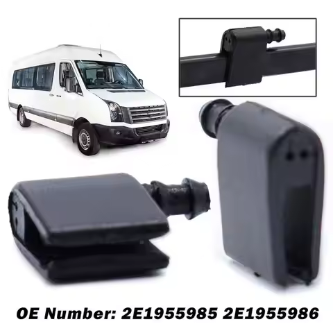 2pcs Windshield Wiper Washer Nozzle Spray Jet For Mercedes Sprinter 2500 3500 Crafter 2E1955985 2E19