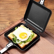 Sandwich Maker Non-Stick Hot Sandwich Maker Grill Pans With Handle Aluminum Flip Pan For Home Kitche