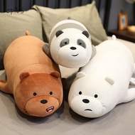 We Bare Bears Plush Doll Ice Bear/Grizzly/Panda Stuffed Toy The Three Bare Bears Cartoon Figure Cushion Ornament For Kid