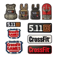 Boutique DIY accessories✧❅☽  3D Tactical Vest CrossFit 511 Sport Army PVC Velcro Patches Military Ar