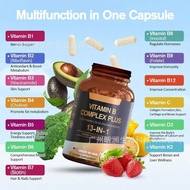 Ready Stock Fast Shipping 13 in 1 Ready Stock TK Hot Sale VITAMIN B Capsule VITAMIN B Source Factory
