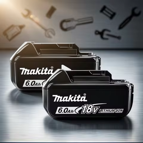 100% Genuine 18V Makita 5Ah 6Ah 9Ah Makita Battery BL1840 BL1830B BL1850B BL1850 BL1860 BL1815 Repla