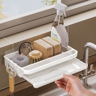 Kitchen Sink Accessories Detergent Sponge Holder Spice Rack Kitchen Storage Shelf Organiser