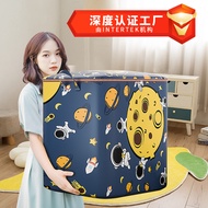 105L & 180L Foldable Laundry Basket Storage Box Ready Stock Waterproof Extra Large Capacity Dirty Cl