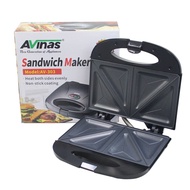 ♞Eiderfinch Avinas Av-303 Sandwich Maker Non Stick Surface Toaster Baker Adaptor Not Included