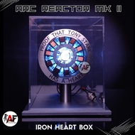 Statue Action Figure Iron Man Arc Reactor MK2 Iron Heart Box LED