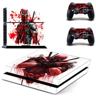 Deadpool PS4 Skin Sticker Decal Cover For PS4 Console & Controller Skins