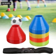 [CHiWANJi] 50 Pieces Soccer Cones for Training Mixed Colors Soccer Training Cones for for