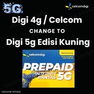 Digi 4g Change To Digi 5g Celcomdigi Prepaid edisi kuning Digi Prepaid Mnp