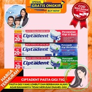 Ciptadent TOOTHPASTE 75g Extra Contents 20% Toothpaste Toothpaste