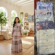 KATUN GIRLS' SKIRT SET MADE FROM HARUKA COTTON MATERIAL (AGES 5-9 YEARS)