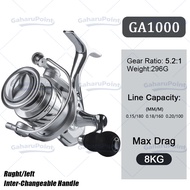 reel pancing kuat besi 30kg max drag Alat Gulungan Pancing fishing reel murah/Reel Pancing GA1000-70