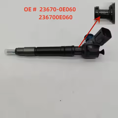 High quality 23670-0E060 236700E060 23670-09470 Diesel Fuel Injector for Toyota 1GD-FTV Hilux Fortun