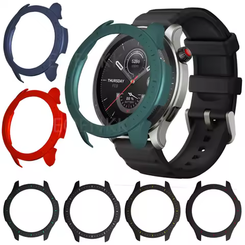 Protection Case For Xiaomi Amazfit GTR 4 Smartwatch Cover Protector PC Hard Bumper For Amazfit Gtr4 