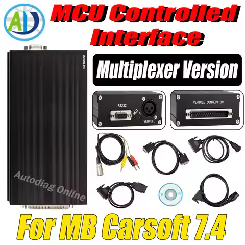 MCU Controlled Interface For Mercedes Ben ECU Programming Tool Carsoft 7.4 For MB Carsoft 7.4 Multip