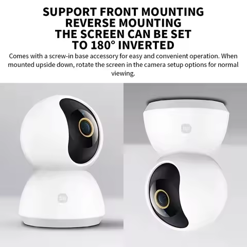 Xiaomi 360° Smart Home Security Camera Mi PTZ 2K Webcam 1296P 3 Megapixel AI Human Detection Night V