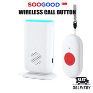 Caregiver Smart Pager Wireless Emergency Call Button Elderly Disabled Patient Personal Alert Call