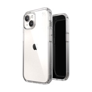 Speck iPhone 15 Series Presidio Perfect-Clear Transparent Shock-Resistant Case
