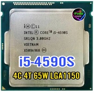 ซีพียู CPU Intel Core i5-4590S 3.0GHz Turbo 3.7GHz 4คอ4เทรด 6M 65W LGA 1150 ฟรีซิลิโคน1ซอง i5 4590S