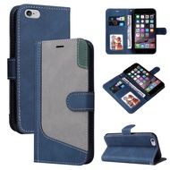 เคส [Woo Fashion Case] สำหรับ iPhone 6s กระเป๋าสตางค์หนังโทรศัพท์ฝาปิดแบบพับ6 Plus สุดหรู