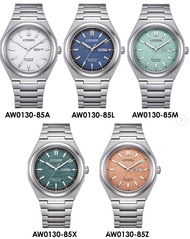 CITIZEN 星辰 Eco-Drive 光動能 AW0130 Zenshin series WR 10 bar 防水 鈦金屬 藍寶石玻璃錶面 AW0130