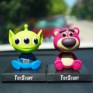 Toy Story Lotso Bear Alien Car Ornaments Shaking Head Doll Car Accessories Toys