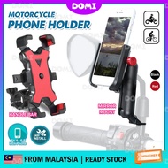DOMI MOTOWOLF Aluminium Phone Holder Handle Bar Side Mirror Motorcycle Phone Holder Bag Motorbike Ho