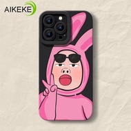 OPPO A17 A17K A16E A16K A15 A15S A35 A53 A33 2020 A92S A91 A12 A7 A5S A12E AX5 A3S F11 Pro A97 5G Phone Case Camera Lens Protection Funny Soft Silicone Matte Couple Mobile Cover