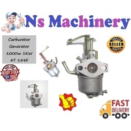 Carburetor Generator 1000w 1KW 4T 154F