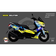 Nmax 155 decal - old nmax decal -old nmax Sticker free Design Sticker