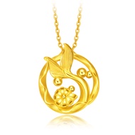 CHOW TAI FOOK Disney Little Mermaid Collection 999 Pure Gold Pendant R24039