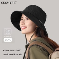 CUSMYRE Bucket Hat,UV Protection for Summer,Outdoor Hiking Sun Hats,Unisex Sun Cap (Women & Men)