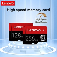 Lenovo เลือก Micro SD-Memory-Card, 256GB microSDXC 130เมกะไบต์/วินาที Full HD &amp; 4K UHD, UHS-I, U3, A2, V30, ขยายพื้นที่เก็บข้อมูลสำหรับ Android