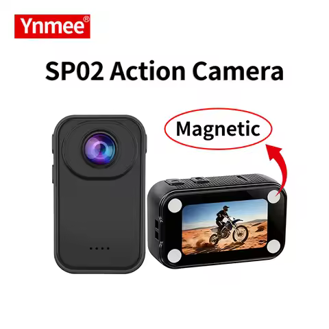 Ynmee 2K Thumb Action Camera Sport Cam1.47 Inch 120 Angle Cycling Bike Photo Portable Kit Very Small