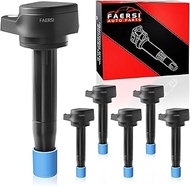 FAERSI Set of 6 Ignition Coils Pack Compatible with Acura RL TL TSX ZDX MDX RDX Honda Accord Crossto