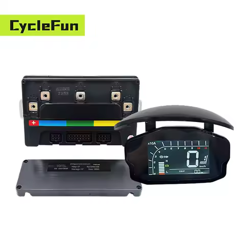 Votol EM50s Controller EM50 55A DC 48V 60V 72V BLDC Motor Controller with DKD Display for Electric S